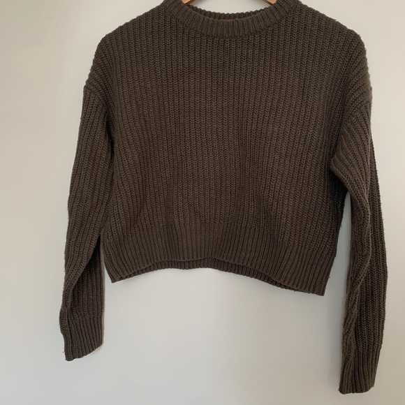 Oak + Fort Cropped Sweater - Picture 5 of 5